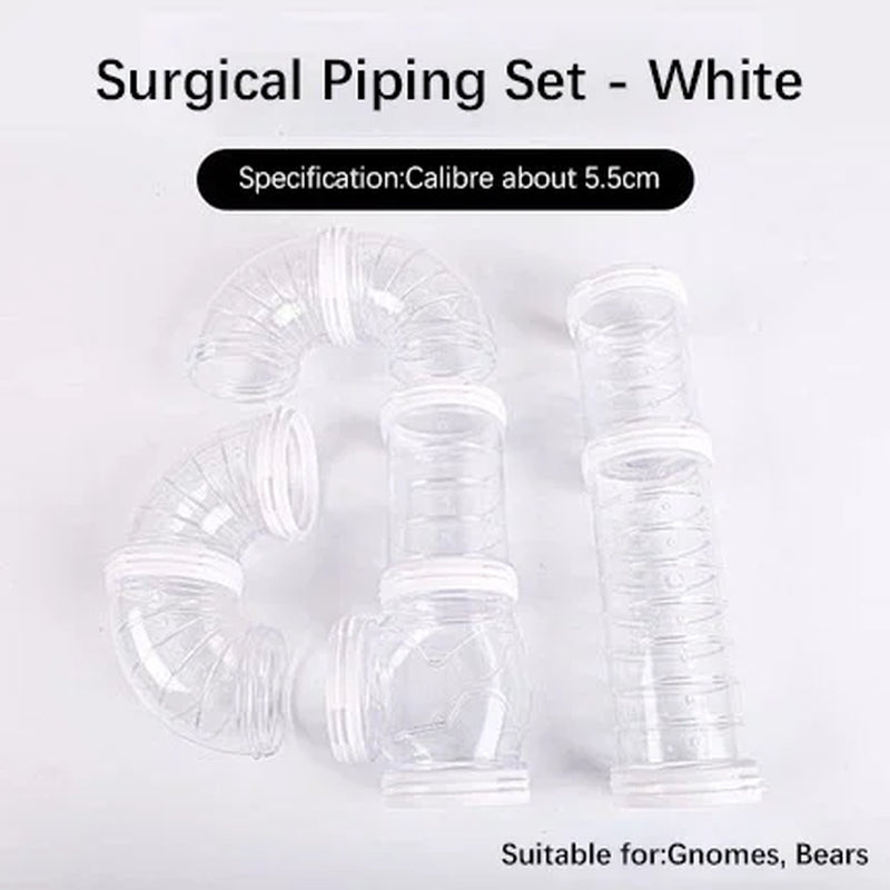 New Hamster Coop External Pipelines Can Be Randomly Spliced DIY Landscape Design Pipes Hamster Cage Modification Movement Tunnel