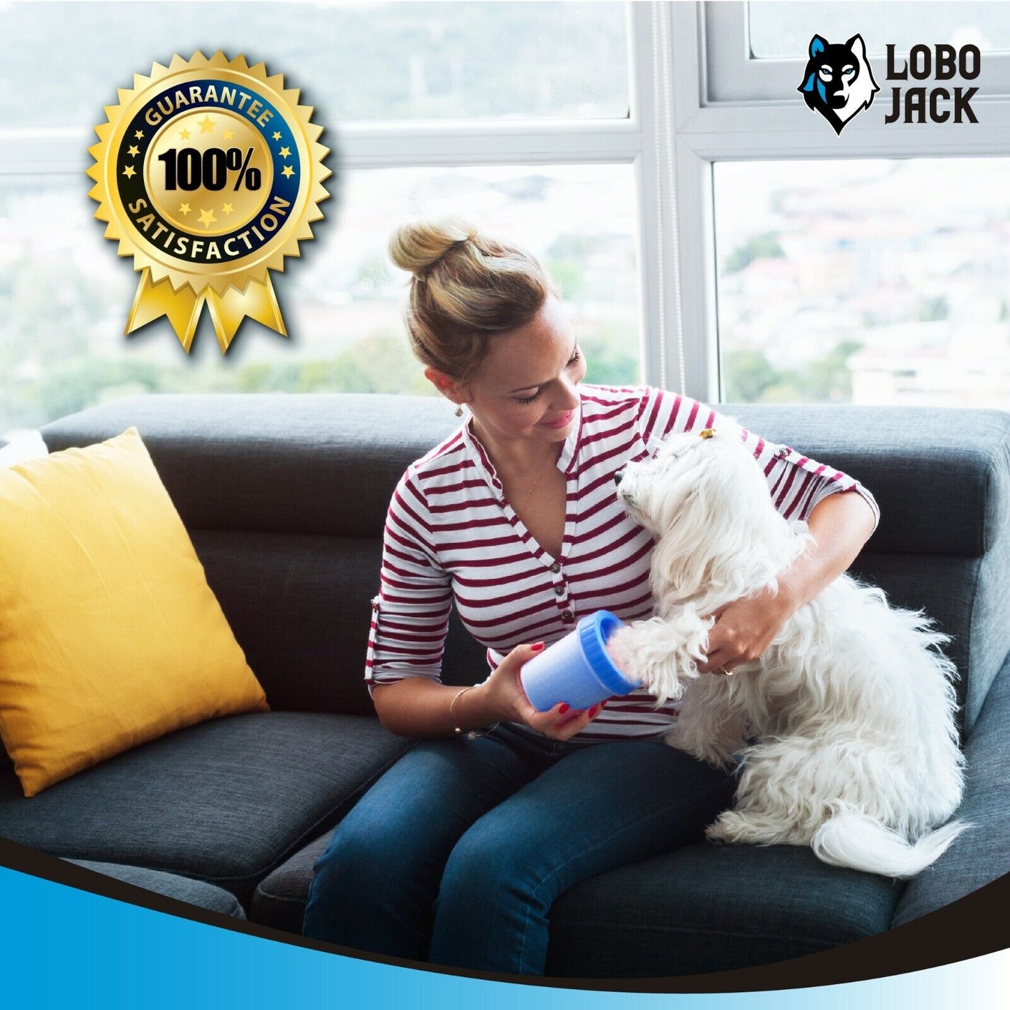 Portable Dog Paw Cleaner - Essential Washer Cup for Small & Medium Breeds