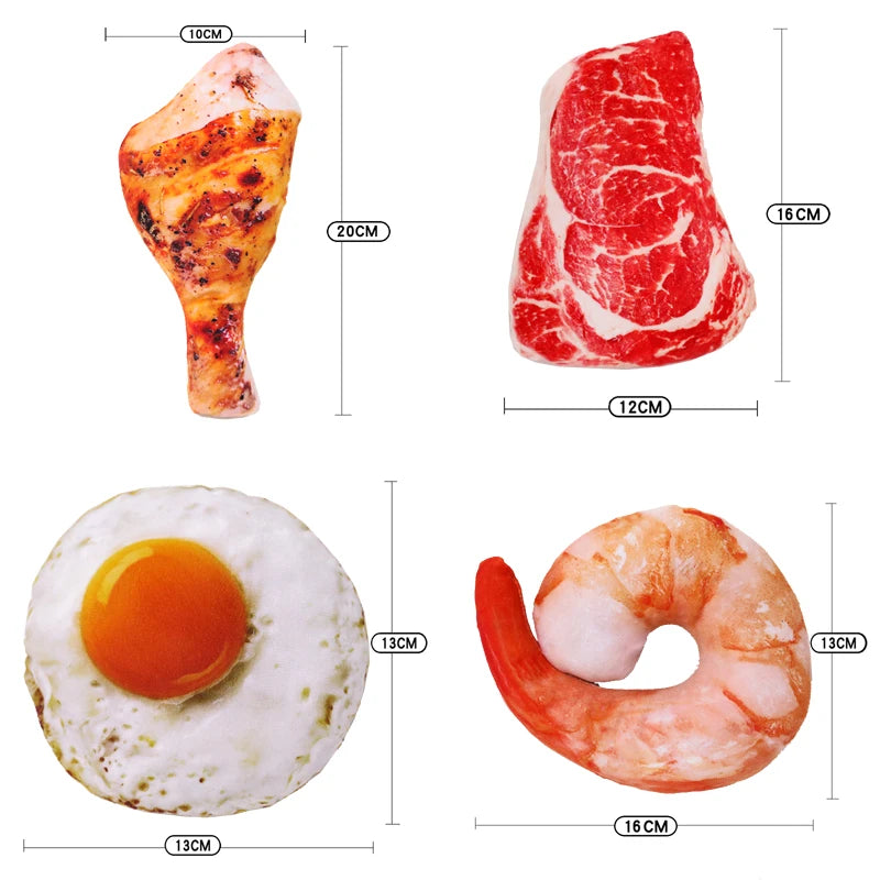 Funny Simulation Pet Dog Toys for Small Dogs Bite Resistant Squeaky Puppy Cat Toy Chew Dogs Toys Pets Products Honden Speelgoed