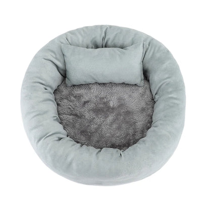 Pet Beds Small Dogs Puppy Bed Sofa Dog Accessorys Accessories Plush Medium Basket Warm Washable Fluffy Kennel Pets Products