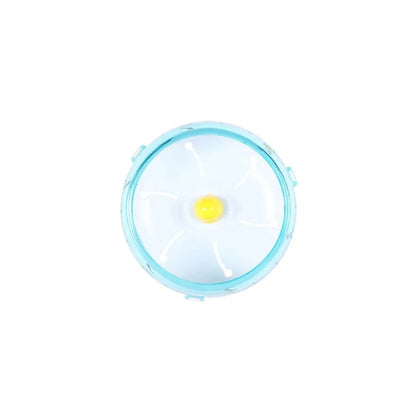 Hamster Running Disc Toy Sport Running Silent Transparent Small Pet Rotatory Jogging Wheel Wheel Toys Pet Hamster Cage Supplies