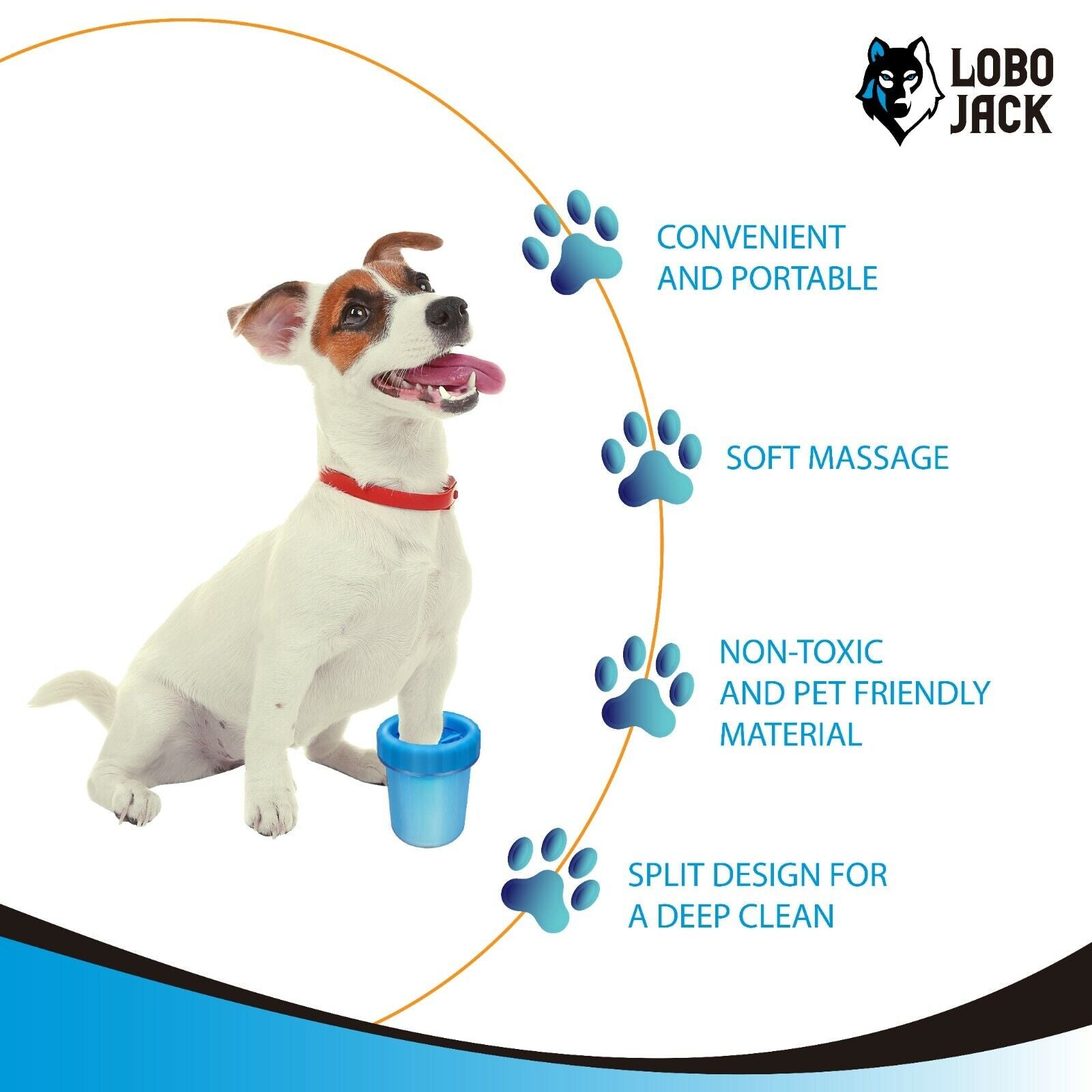 Portable Dog Paw Cleaner - Essential Washer Cup for Small & Medium Breeds