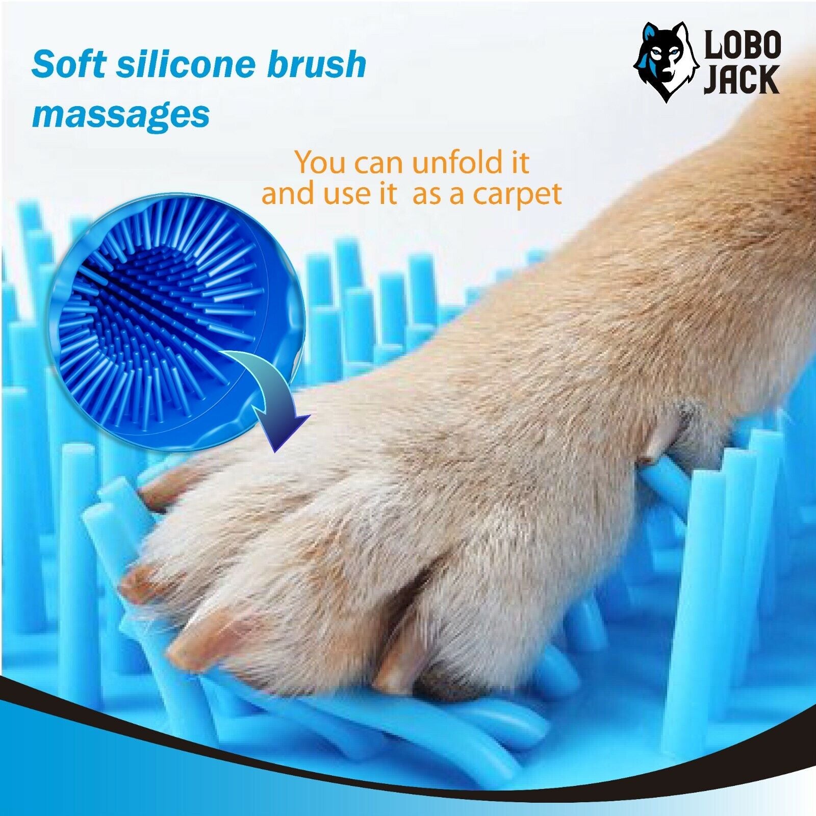 Portable Dog Paw Cleaner - Essential Washer Cup for Small & Medium Breeds