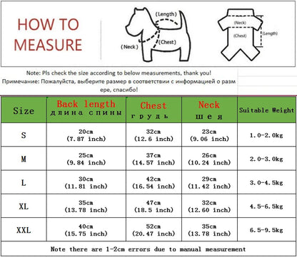 Sports Warm Winter Pet Dog Coat Clothes for Small Dogs Pets Thicken Waterproof Hoodies Dog Clothing Jumpsuit Chihuahua Costume