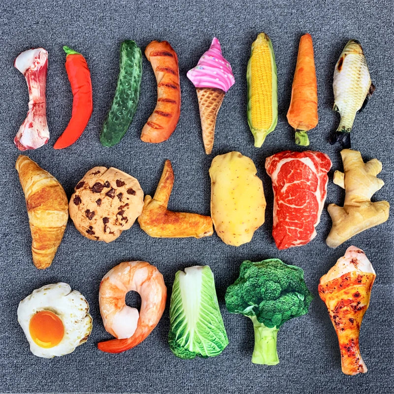 Funny Simulation Pet Dog Toys for Small Dogs Bite Resistant Squeaky Puppy Cat Toy Chew Dogs Toys Pets Products Honden Speelgoed