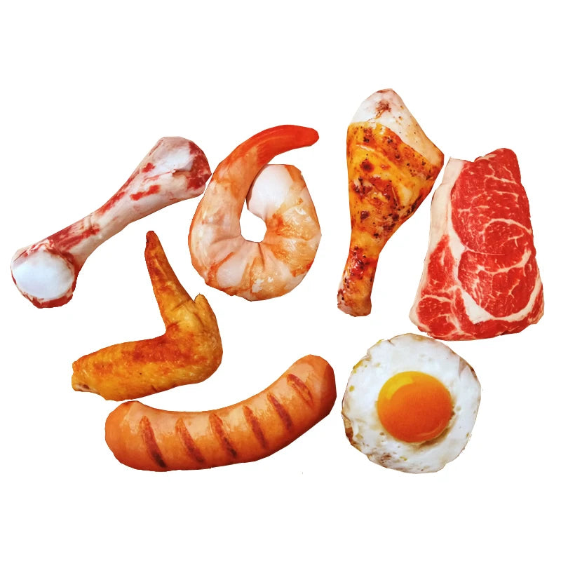 Funny Simulation Pet Dog Toys for Small Dogs Bite Resistant Squeaky Puppy Cat Toy Chew Dogs Toys Pets Products Honden Speelgoed